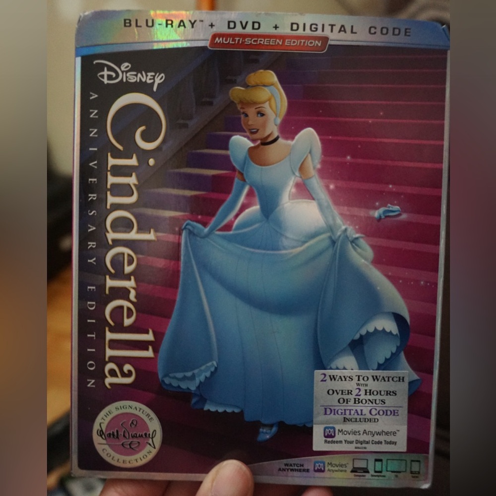 Cinderella anniversary edition DVD